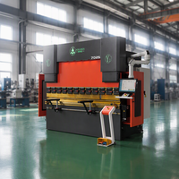 Presse plieuse CNC hydraulique entièrement automatique et synchronisée Aoxuanzg 70/2500 tonnes 4+1 axes pour tôles
