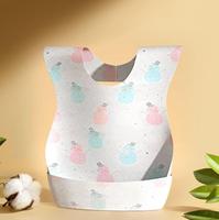 Bavoirs souples pour bébé, fabricant OEM, bavoirs de voyage jetables et étanches pour bébés en bas âge, alimentation et voyage