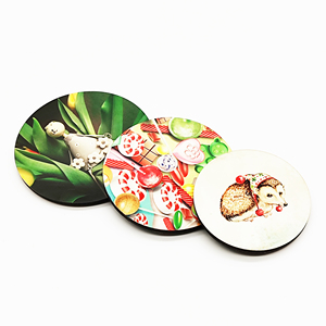 Magneti Personalizzabili Rotondi Ecologici in MDF per Sublimazione, Magneti per Frigorifero con Foto Personalizzate - Product Image 5