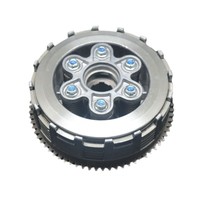Ensemble d'embrayage pour moto à trois roues, vente en gros, pièces de moteur CG150 refroidi par eau, élargi 6 colonnes 6p, ensemble tambour latéral