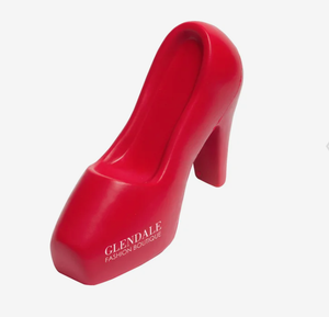 Balles anti-stress personnalisées en forme de chaussures à talons hauts, jouets à presser imprimés, cadeaux promotionnels en gros - Product Image 1