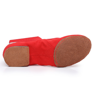 <span class=keywords><strong>Zapatillas</strong></span> Zapatos de bailarina de <span class=keywords><strong>ballet</strong></span> de suela suave Zapatos de gimnasia de yoga para bailar Carne Boca elástica Zapatos de baile de <span class=keywords><strong>Ballet</strong></span> de lona - Product Image 5