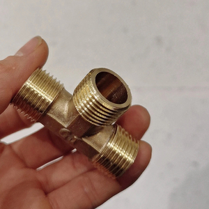 Conector de Unión de Tubería de Latón con Rosca Macho, Doble Conexión Macho para Tuberías, Accesorio para Conexión de Líneas de Agua - Product Image 5
