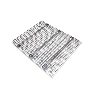 Almacenamiento de almacén galvanizado 50*100 malla tipo acampanado tamaño de malla cubierta de malla metálica de acero para estante de paleta estantes a granel de larga duración - Product Image 3