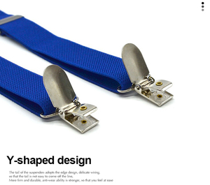 Suspender bayi, termasuk 4 klip kuat dengan dasi kupu-kupu dapat diatur untuk bayi laki-laki dan perempuan - Product Image 3