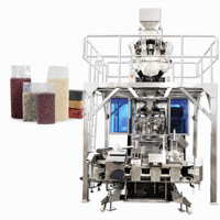 Machine automatique de remplissage et de scellage sous vide de type brique pour applications alimentaires et chimiques avec moteur de pompe PLC