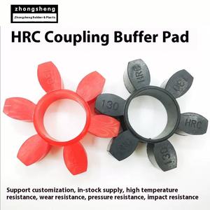 Bloc élastique en PVC PU résistant à l'huile de fleur de prunier d'épaisseur personnalisée pour la transmission du réducteur de pompe industrielle fabriqué en Chine - Product Image 2