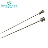 Aiguilles chirurgicales métalliques personnalisées de haute qualité OEM d'usine, aiguille de biopsie trocart en acier inoxydable, instrument d'usinage CNC