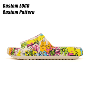 Breezezstep nền tảng dày EVA trong nhà giản dị gối Slide mở Toe Ánh sáng trọng lượng thoáng khí đám mây Dép đi trong nhà cho mùa hè - Product Image 5