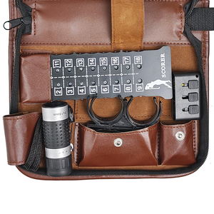 Đa chức năng bền màu nâu PVC Golf Phụ Kiện Bộ quà tặng với công cụ mang túi và túi cho thuận tiện Golf lưu trữ - Product Image 3