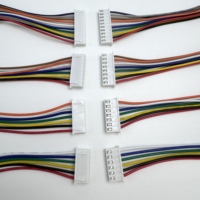 Konektor JST XH2.54 Berkualitas Tinggi Pitch 2.54mm 2/3/4/5/6/7/8 Pin Soket Steker Jantan Betina dengan Kabel Harness Terminal UL1007 15cm