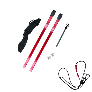 20 Lbs rouge pour enfants, <span class=keywords><strong>arc</strong></span> droit et <span class=keywords><strong>ventouse</strong></span>, ensemble de flèches, jouets d'entraînement au tir pour enfants <span class=keywords><strong>avec</strong></span> conceptions de sécurité - Product Image 3