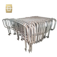 Industrielle Aluminiumlegierung Edelstahl Outdoor Rostbeständige Wasserfeste Einfach zu Installierende Verstellbare Treppenbrücke Balustrade