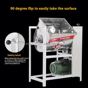 Commercial 220V Flour Mixer <b>Kneading</b> <b>Machine</b> Thickened 5kg 15kg 25kg with Motor Core for Noodle Type - Product Image 2