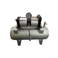 Station d'amplification de pression d'air USUN Modèle : AB02-20L 10-16 bars avec réservoir de 20L et régulateur de pression