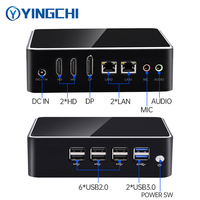 Mini PC N100 Openciaw Ai con Precio de Fábrica, Win11/10 Pro, Doble LAN, IOT, Cuatro Núcleos, HD, DP, Pantalla 4K, WiFi, X86, Bajo Consumo, Computadora de Escritorio