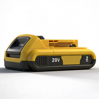 Batterie de remplacement au lithium-ion 20V 2.0Ah compatible avec Dew DCB202 pour outils électriques sans fil