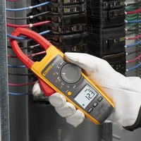 Clamp Meter Presisi Tinggi 376 FC True RMS Dengan Probe Fleksibel IFlex AC/DC 1000A CAT III 1000V CAT IV 600V Layar LCD Backlight