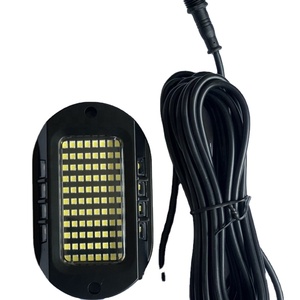 Mới nhất Trắng UTV góc đuôi ánh sáng bên phải hợp kim nhôm nhà ở Kingshowstar 104W siêu sáng đá ánh sáng với 104 dẫn chip - Product Image 1