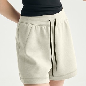 YIYI Pantaloncini Casual Traspiranti a Vestibilità Ampia per Donne, Shorts da Yoga <span class=keywords><strong>con</strong></span> <span class=keywords><strong>Elastico</strong></span> Largo <span class=keywords><strong>in</strong></span> <span class=keywords><strong>Vita</strong></span> e Cordoncino, Morbidi Pantaloncini Sportivi - Product Image 5