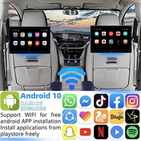 Nouvel écran tactile multimédia universel pour appuie-tête de voiture Android 10,1 pouces 2+32G avec Bluetooth, Wi-Fi et CarPlay