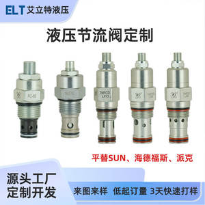 Customizable One-Way Two-Way Adjustable Flow Tubular Hydraulic <b>Valve</b> Hydraulic <b>Control</b> Throttle <b>Valve</b> Flow Divider <b>Valve</b> - Product Image 6