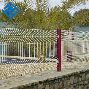 Aangepaste 3d Gaas Tuinieren Hek Panelen Buiten Pvc Gelaste Draad Hekwerk Gebruikt Voor Territoriale Boundars - Product Image 6