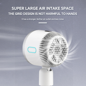 Multifunctional Electric Oscillating Plastic <strong>Water</strong> Mist <strong>Fan</strong> <strong>Cool</strong>/Warm Air Spray LED Light Remote Control Energy Efficient - Product Image 4