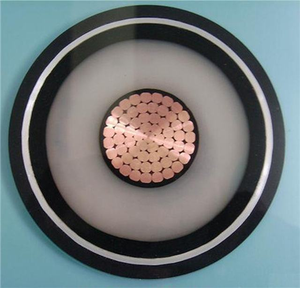 Câble blindé <span class=keywords><strong>de</strong></span> cuivre à haute tension simple/3 noyaux 70-240mm 3-110kv <span class=keywords><strong>isolation</strong></span> aérienne marine IP66 XLPE pour l'exploitation minière/acier - Product Image 5