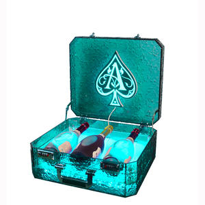 LED personnalisée pour <span class=keywords><strong>Champagne</strong></span> Laser Stand KTV Glowing Electronic Music Bar Private Room Display Wine Holder Seaux à glace Boissons - Product Image 5