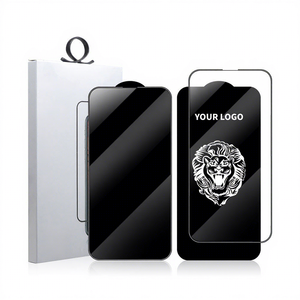 Película protectora <span class=keywords><strong>de</strong></span> pantalla <span class=keywords><strong>de</strong></span> vidrio templado 9H 2.5D personalizada para teléfonos móviles iPhone 15 14 13 12 11 - Product Image 1