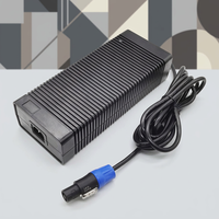 Chargeur Lianyunda 80,3 V au phosphate de fer et de lithium avec port XT60, protection IP20, sortie 2,5 A pour véhicules électriques de tourisme/patrouille