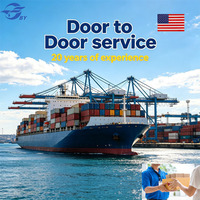 Expédition maritime vers les États-Unis, agent maritime avec 20 ans d'expérience, FCL (charge complète de conteneur), livraison par camion propre, service logistique porte-à-porte