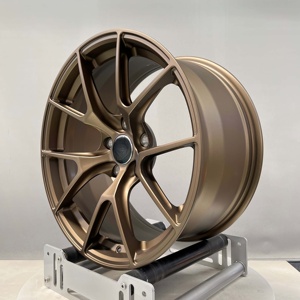 ล้อรถยนต์พับได้เว้าลึก VS-5RS น้ำหนักเบาทำจากผ้าซาตินสีบรอนซ์หลอม5X120 5X130 5X สำหรับ F90 F80 M2 <span class=keywords><strong>BMW</strong></span> M3รุ่น X - Product Image 4