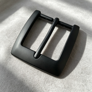 Hebilla de Metal Negra para Cinturón, de Acero Fundido a Presión, Casual, para Hombres, para Cinturones de Cuero, Uso Diario - Product Image 4