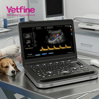 Appareil d'échographie portable médical, échographe portable pour usage vétérinaire et humain, scanner pour petits hôpitaux et cliniques
