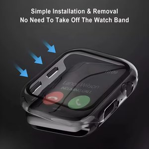 Protection d'écran personnalisée OEM pour Apple Watch 44/42/40mm, film trempé, coque de protection pour montre intelligente, protection de montre - Product Image 3