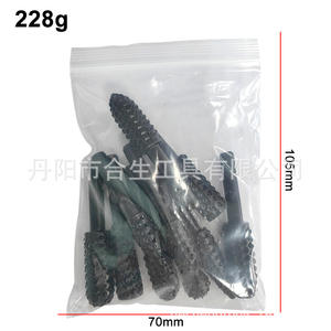 ชุดเครื่องมือเจียรไฟฟ้าสำหรับงานไม้ Hesheng 10 ชิ้น รุ่น XZC003 แบบหัวเจียรทรงกรวย สีดำ - Product Image 3