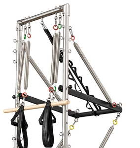 Camademadera <span class=keywords><strong>de</strong></span> roble,trapecio,reformadores <span class=keywords><strong>de</strong></span> pilates,reformador <span class=keywords><strong>de</strong></span> fitness para interiores,resortes para trapecio depilates - Product Image 2