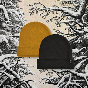 Bonnet tricoté chaud d'hiver pour hommes avec logo personnalisé en gros - Product Image 2