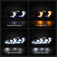 Ensemble de phares LED BK pour BMW X5 2007-2013, style G18, clignotants séquentiels en forme de flèche, plug and play