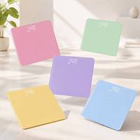 Báscula Digital de Baño Color Caramelo, Delgada, 26 cm, Portátil, Electrónica, para el Hogar, para Pesar el Peso Corporal, con Pantalla LED Oculta