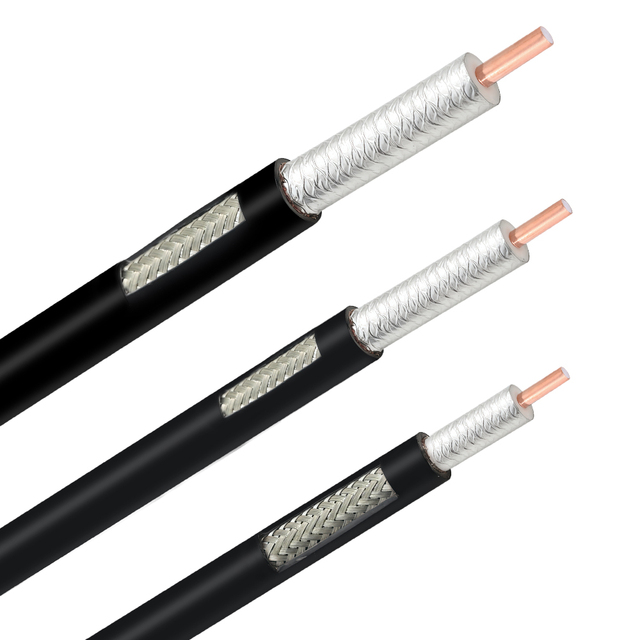 Flexible Low Loss LMR 200 LMR 400 LMR 600 Coaxial Cable High Power 50Ohm RF Coaxial Cable With LSZH Jacket