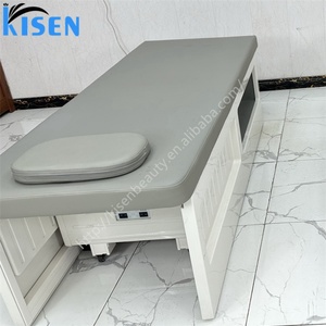 KISEN Water Therapy Head Spa Thai Massage Hair Salon Washing Chair Shampoo <b>Bed</b> with Water Circulation and Steamer - Product Image 4