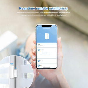 スマートホームWiFiワイヤレスドアとGoogleホーム音声制御付きウィンドウセンサー - Product Image 3