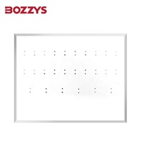 BOZZYS personnalisable 1120*800mm ouvert sécurité industrielle verrouillage à point fixe/Tagout Shadowboard pour l'utilisation de la porte