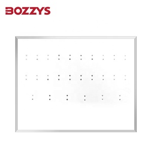BOZZYS personnalisable 1120*800mm ouvert sécurité industrielle verrouillage à point fixe/Tagout Shadowboard pour l'utilisation de la <span class=keywords><strong>porte</strong></span> - Product Image 3
