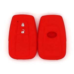 Fundas Protectoras de Silicona Plegables y Ligeras Resistentes a los Arañazos para Llaves de Coche, Funda para Llave Inteligente de 2 Botones para <span class=keywords><strong>Toyota</strong></span> - Product Image 4