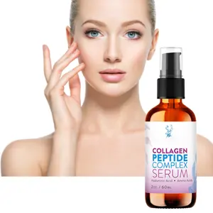 Coreano vendita calda 24k oro puro olio per la riparazione del viso antietà antirughe sbiancante rassodante hydra vitamina c siero di collagene solubile - Product Image 2