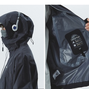 <b>Men</b> Spring Autumn <b>Lightweight</b> Waterproof Anorak Windbreaker Outdoor Hiking <b>Jackets</b> Coats UK for Cycling Outdoor Activities - Product Image 6